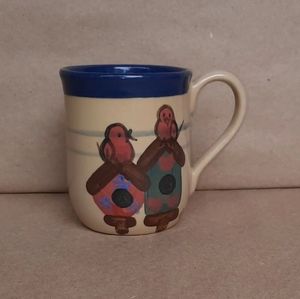 Heather Stone Bird Birdhouse Coffee Mug